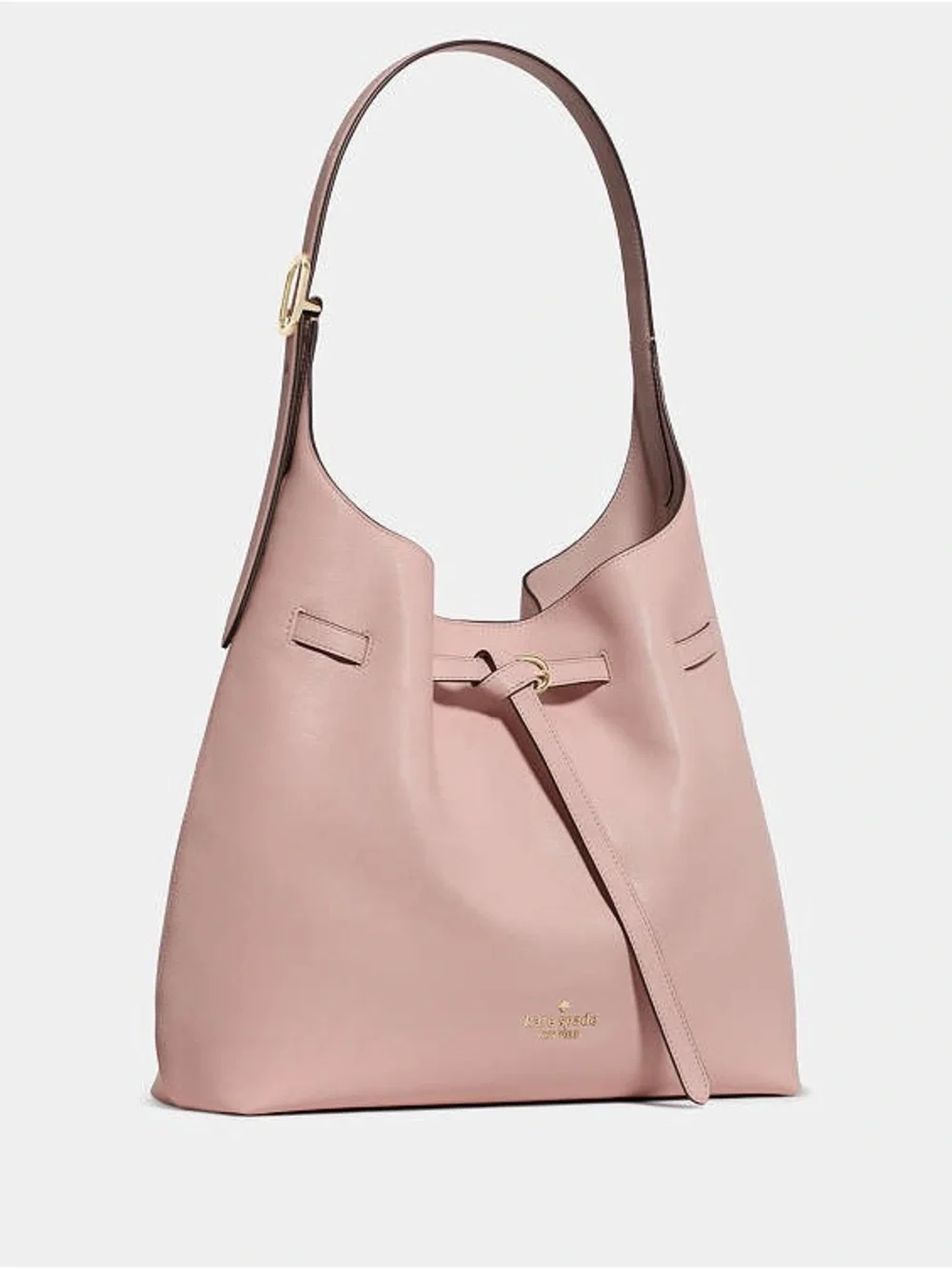 Kate Spade New York 454 Belted Large Shoulder Bag Rose Smoke